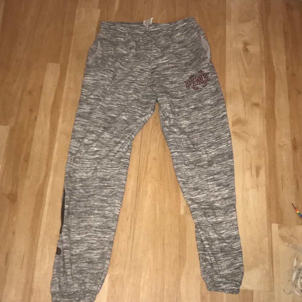Pink sweatpants